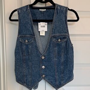 NWT American Eagle denim vest